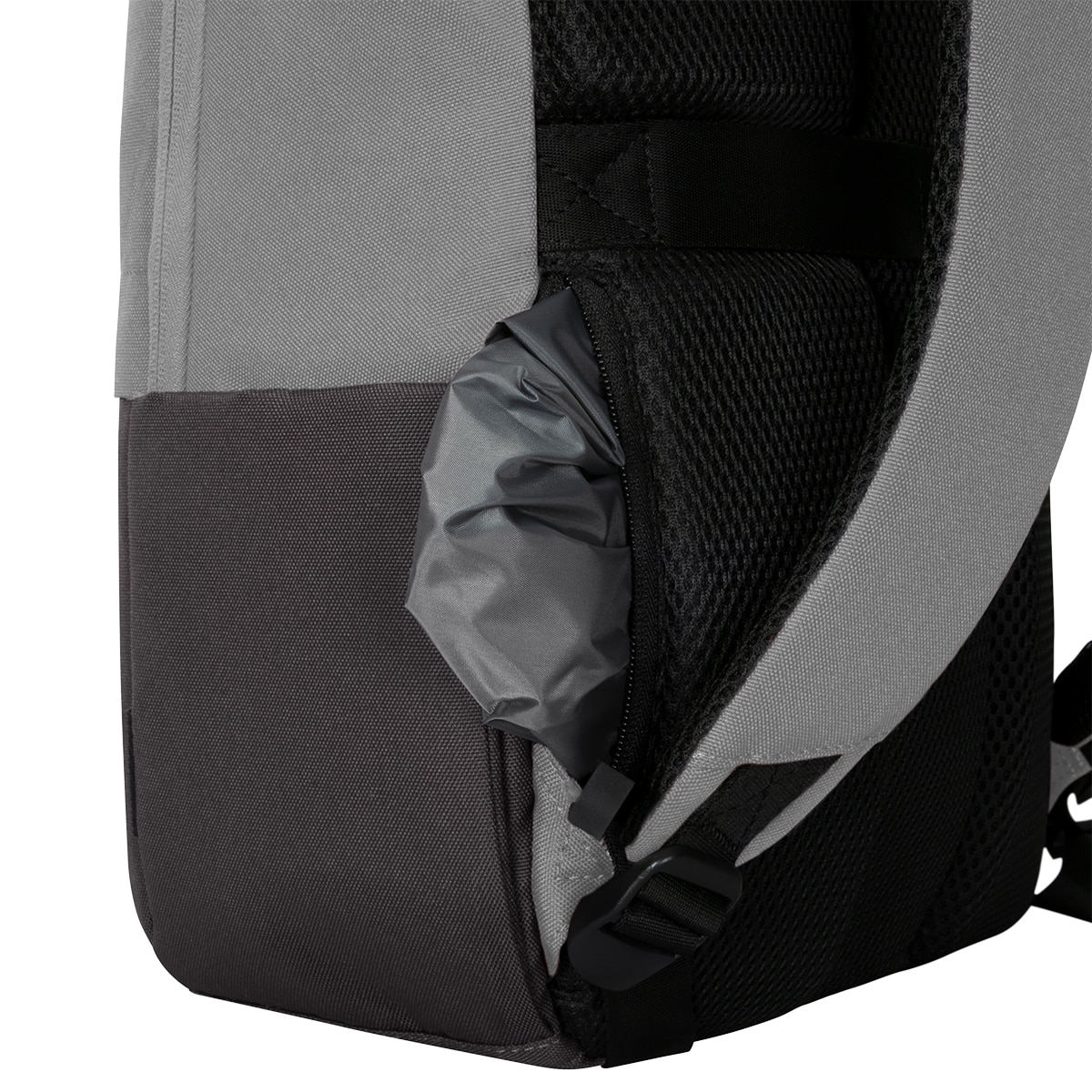 Mochila negra/gris Targus Sagano EcoSmart Commuter para portátiles hasta 16" Negro / Gris-7