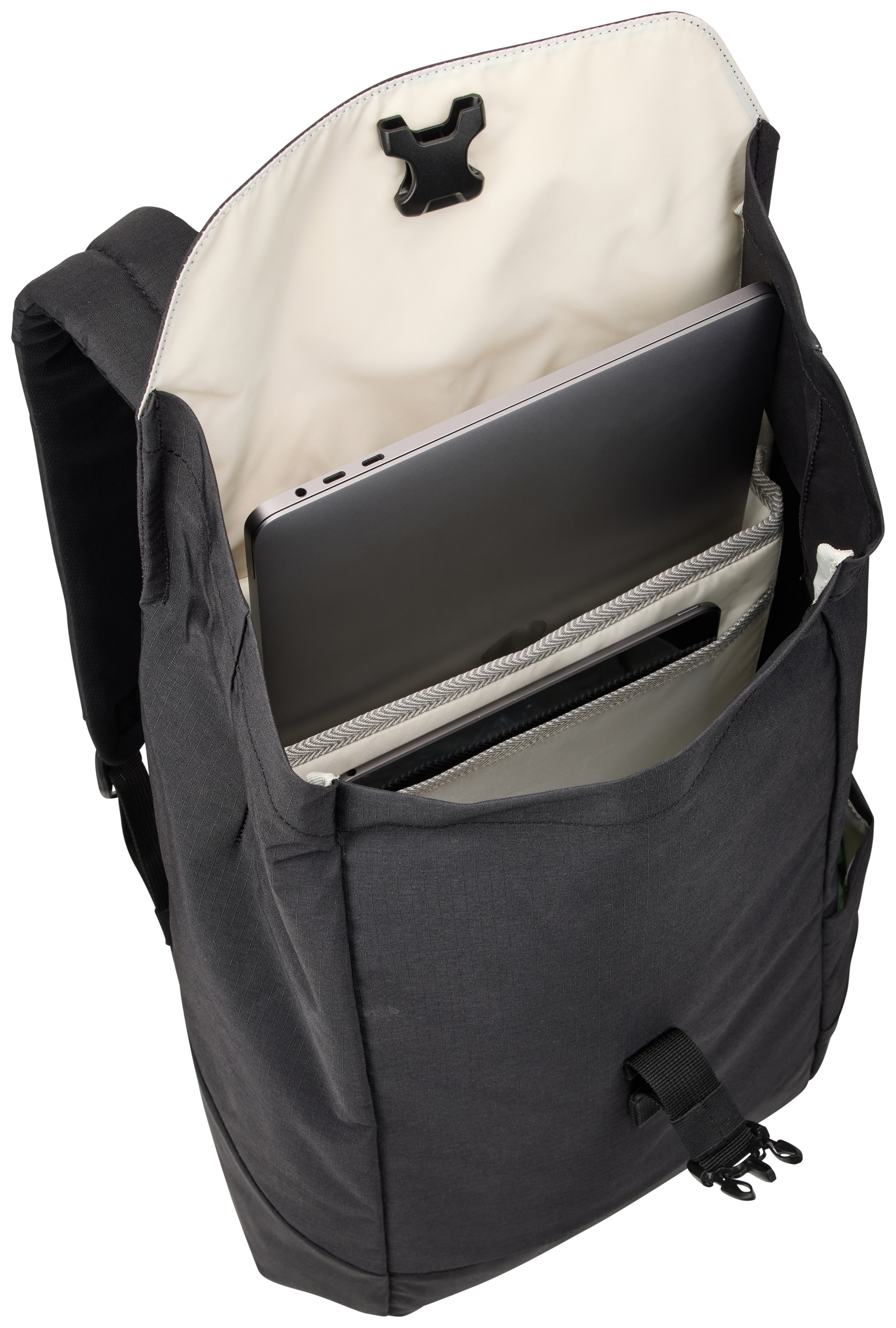 Mochila negra Thule Lithos para portátiles hasta 14" Negro-4