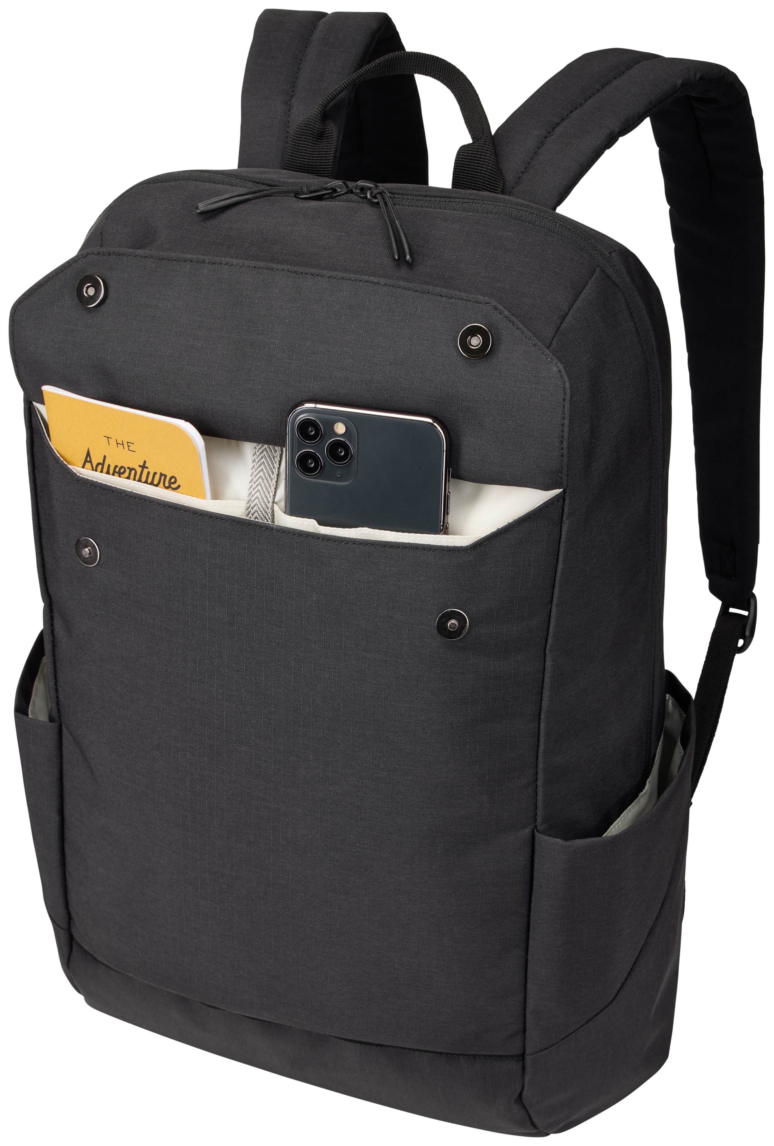 Mochila negra Thule Lithos para portátiles hasta 16" Negro-7
