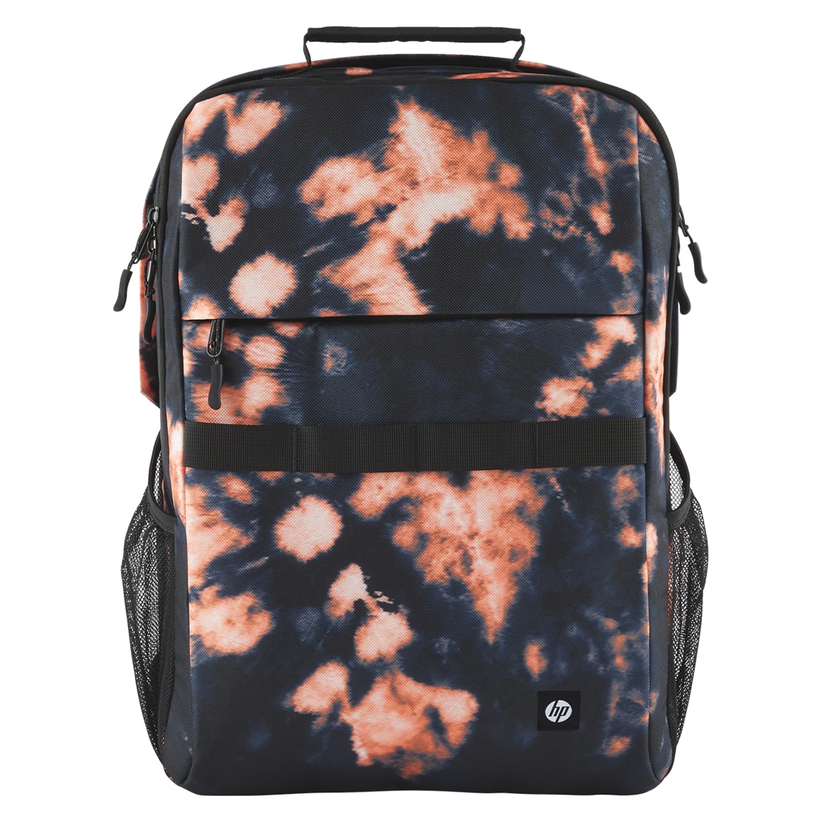 Mochila estampada HP Campus XL para portátiles hasta 16" Negro / Naranja-1