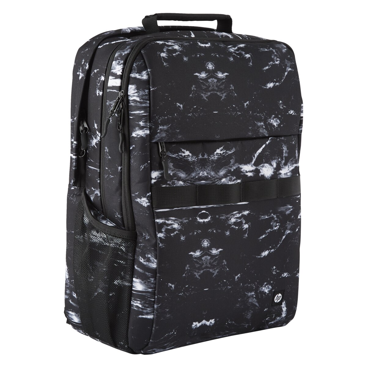 Mochila HP Campus XL Mármol para portátiles hasta 16" Negro / Blanco-3
