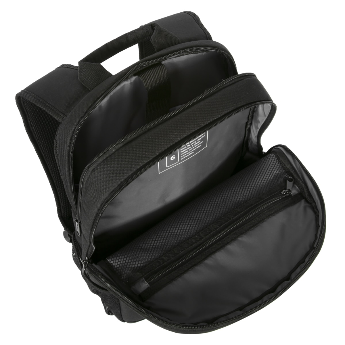 Mochila negra Targus GeoLite EcoSmart Advanced para portátiles hasta 16" Negro-6