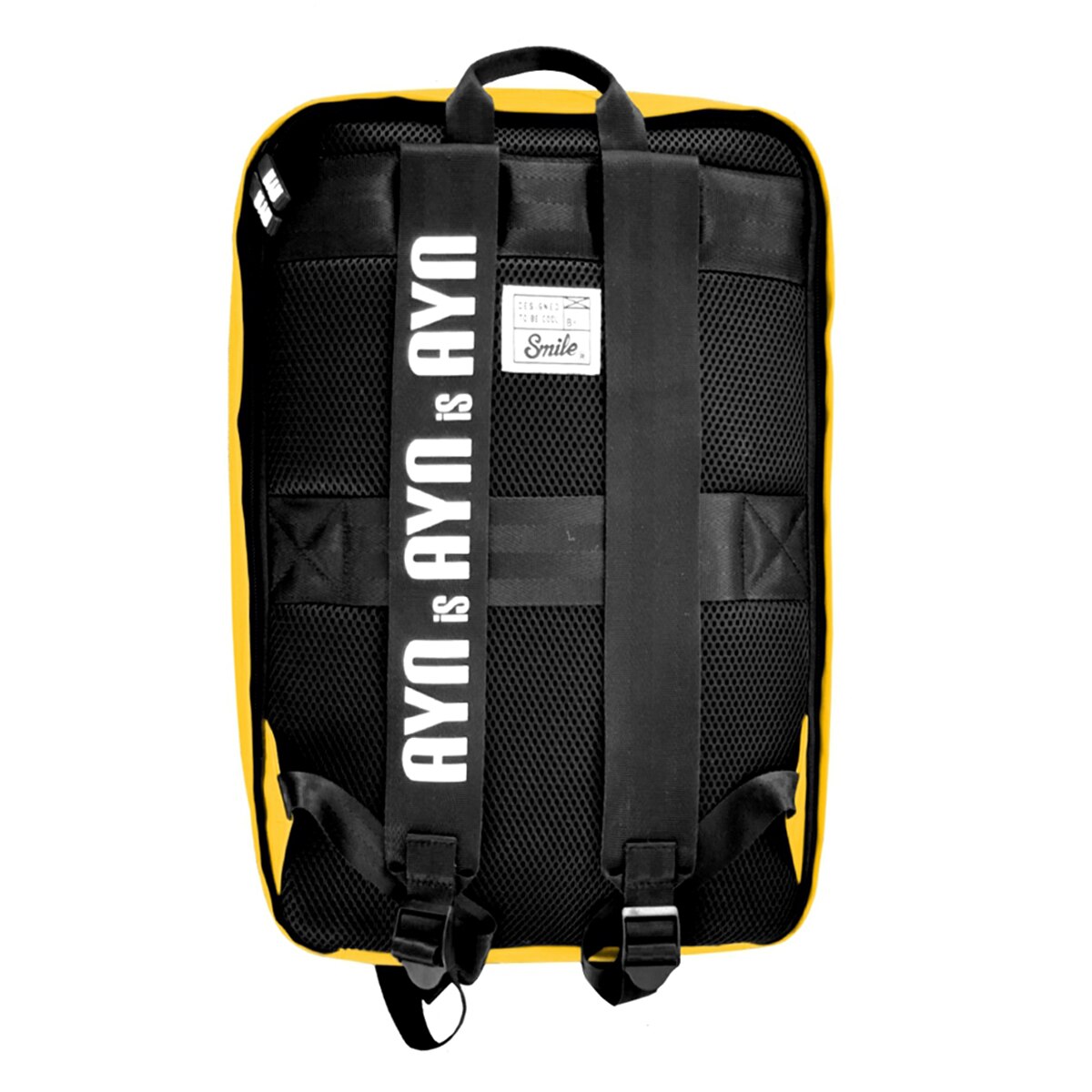 Mochila antirrobo Smile Akira amarilla para portátiles hasta 16" 2