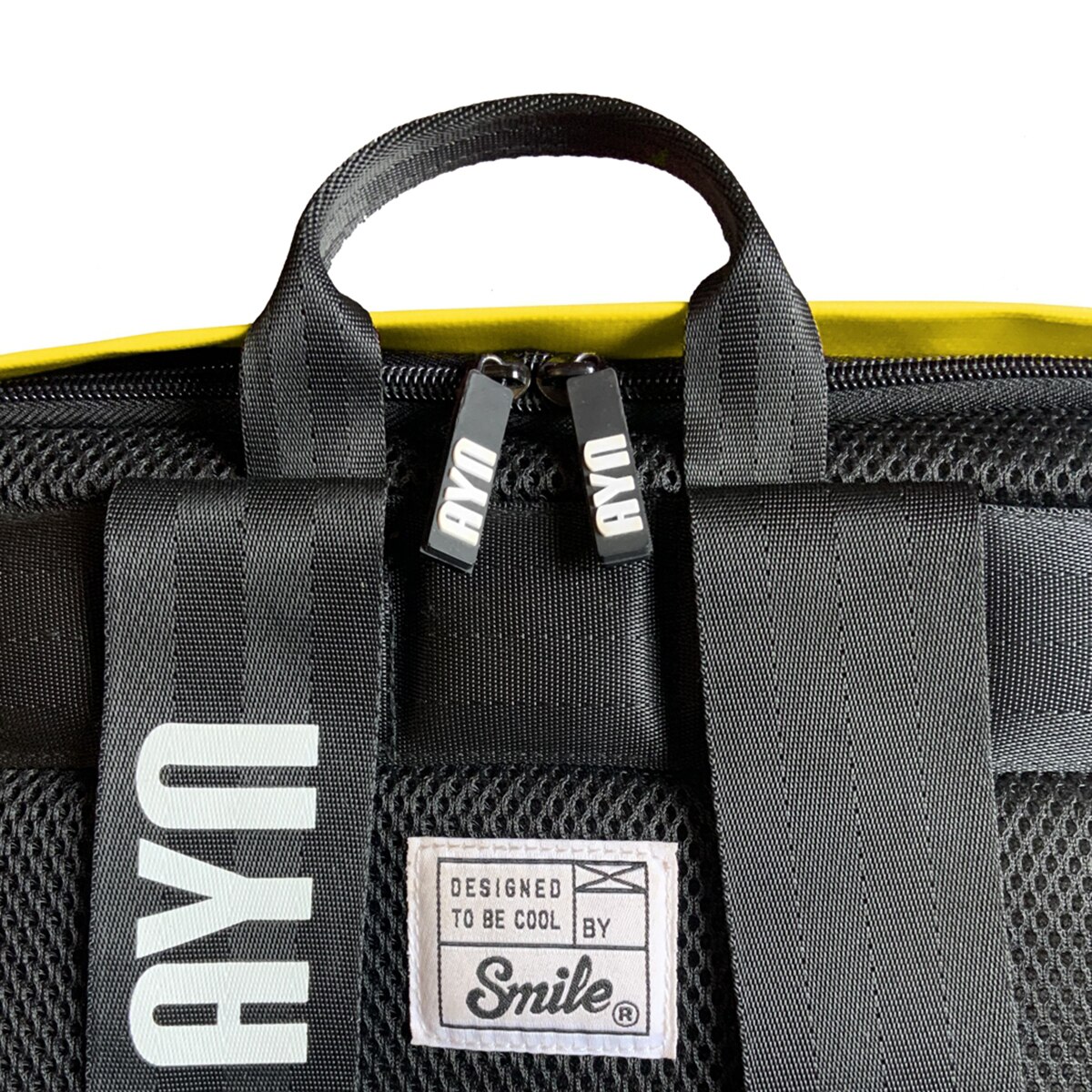 Mochila antirrobo Smile Akira amarilla para portátiles hasta 16" 14
