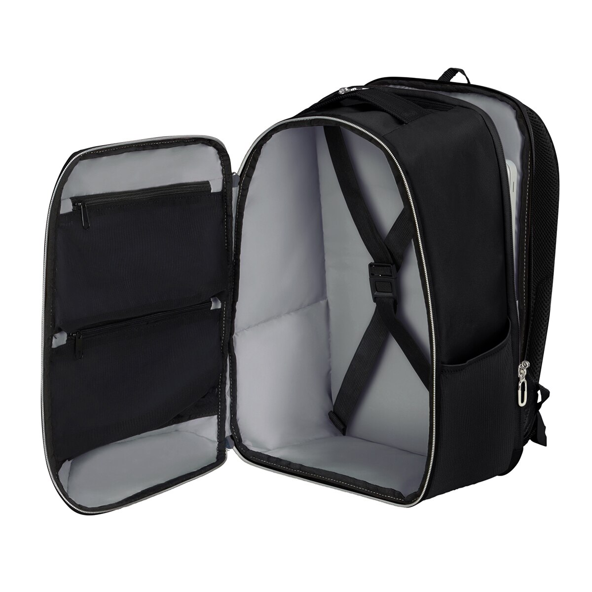 Mochila Samsonite Guardit Classy Cabina negra para portátiles de 14,1" Negro-6