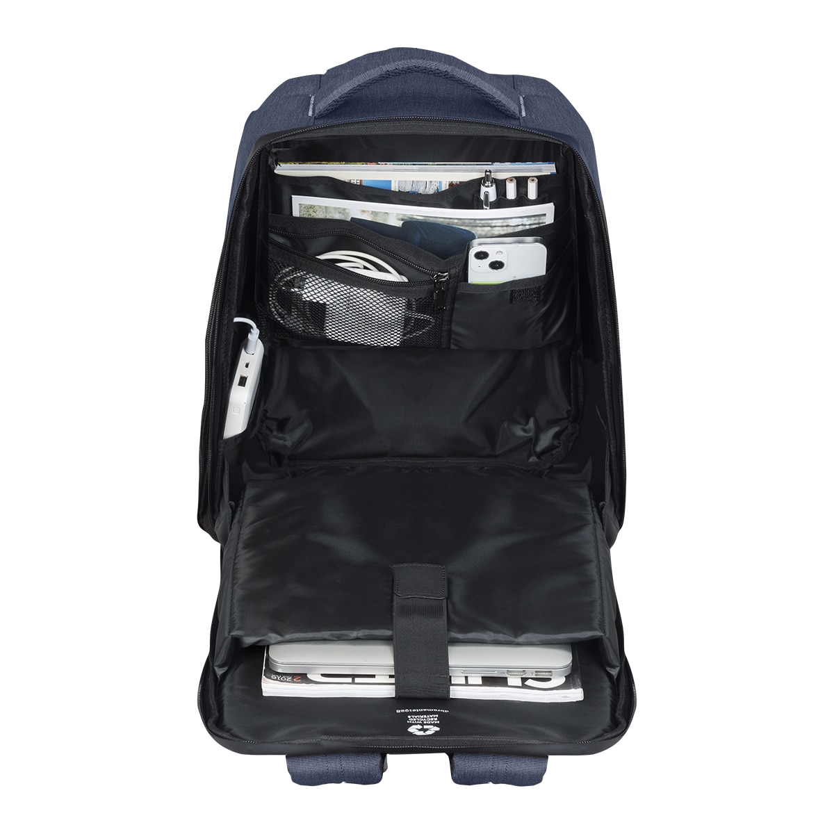 Mochila dbramante1928 Christiansborg azul para portátiles de 16" Azul oscuro-4
