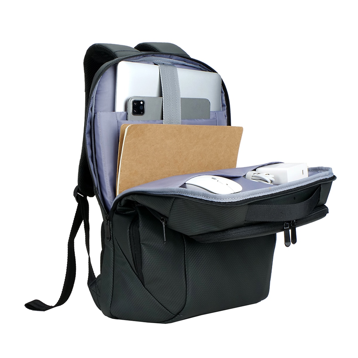 Mochila Inves HK109576-2A para portátiles hasta 15,6" Negro-4