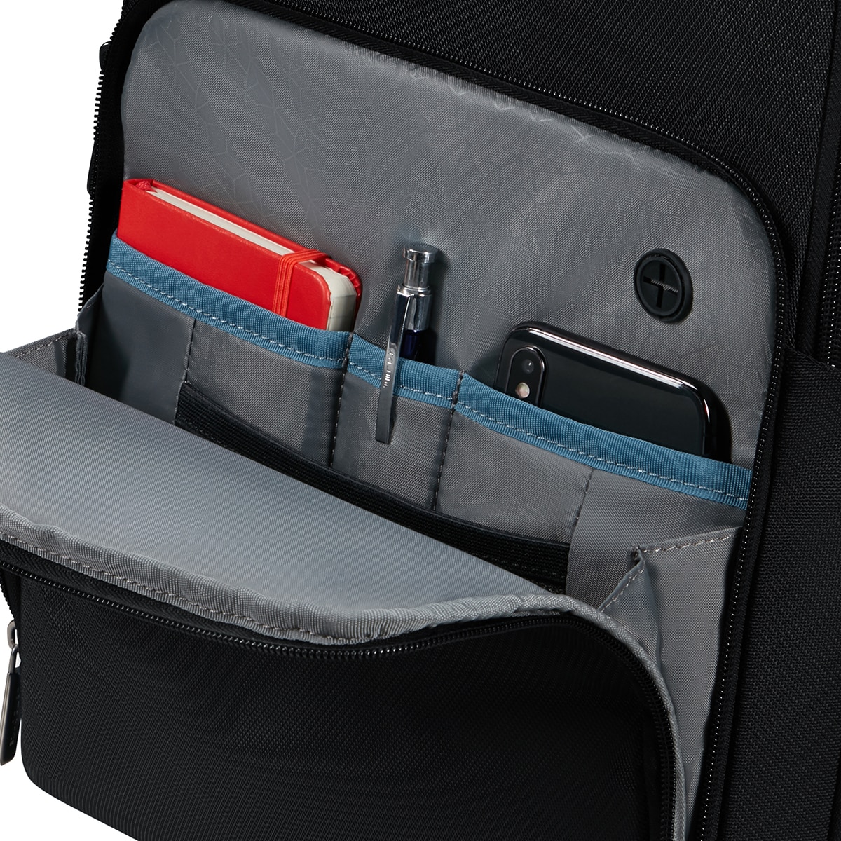 Mochila Samsonite Evosight negra para portátiles de 14,1" Negro-7