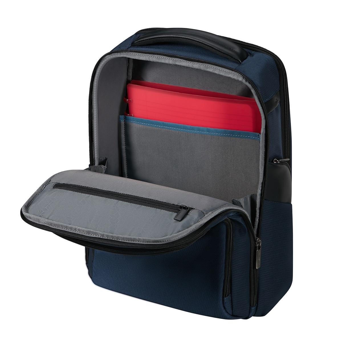Mochila Samsonite Evosight azul para portátiles de 14,1" Azul-5