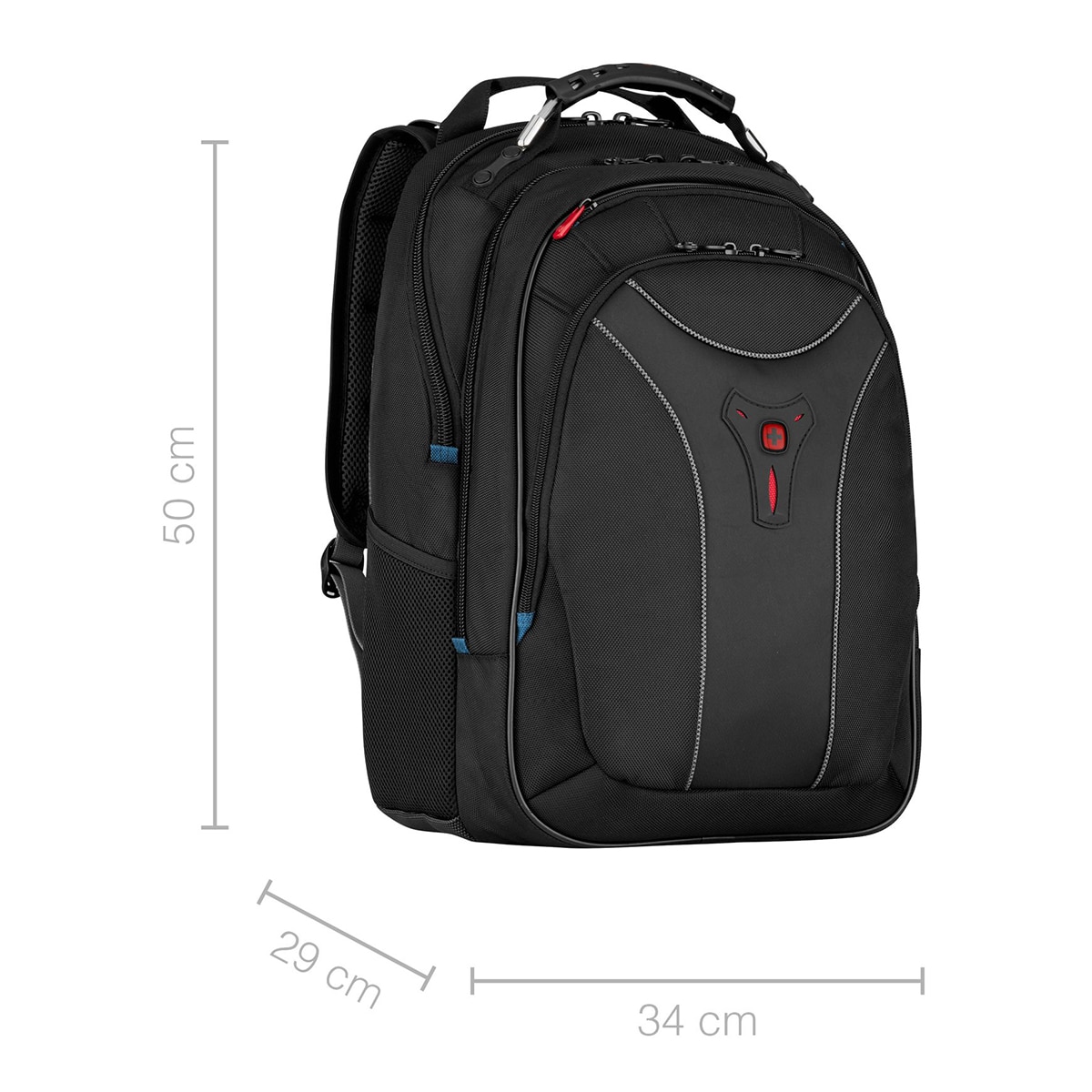 Mochila Wenger Carbon negra para portátiles de 17" Negro-10