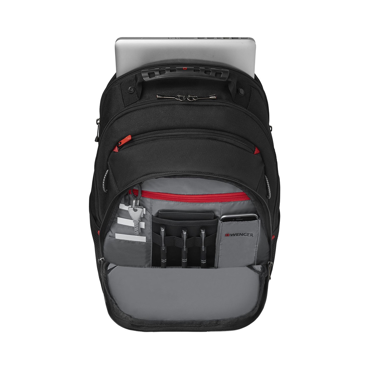 Mochila Wenger Legacy negra para portátiles de 16" Negro-6