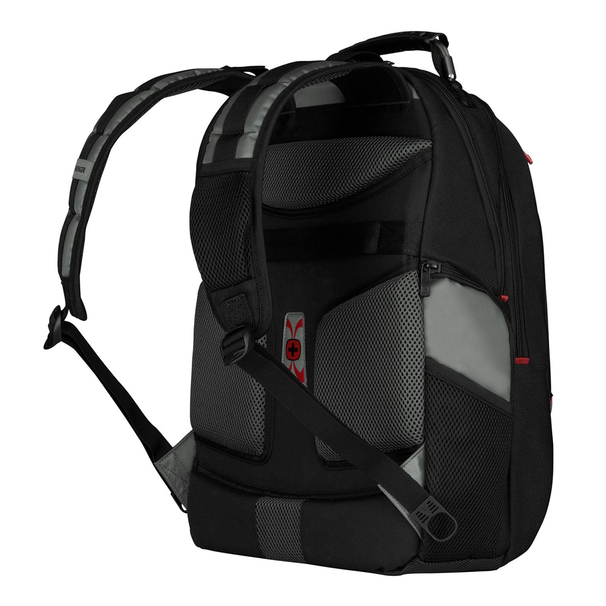 Mochila Wenger Pegasus negra para portátiles de 17" Negro / Gris-3