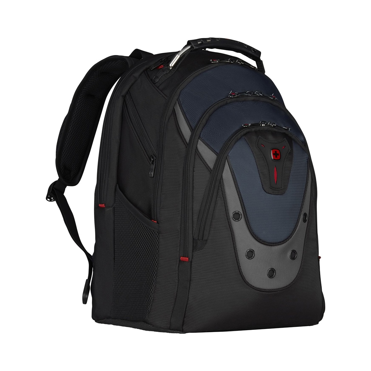 Mochila Wenger Ibex negro/azul para portátiles de 17" Negro / Azul-4