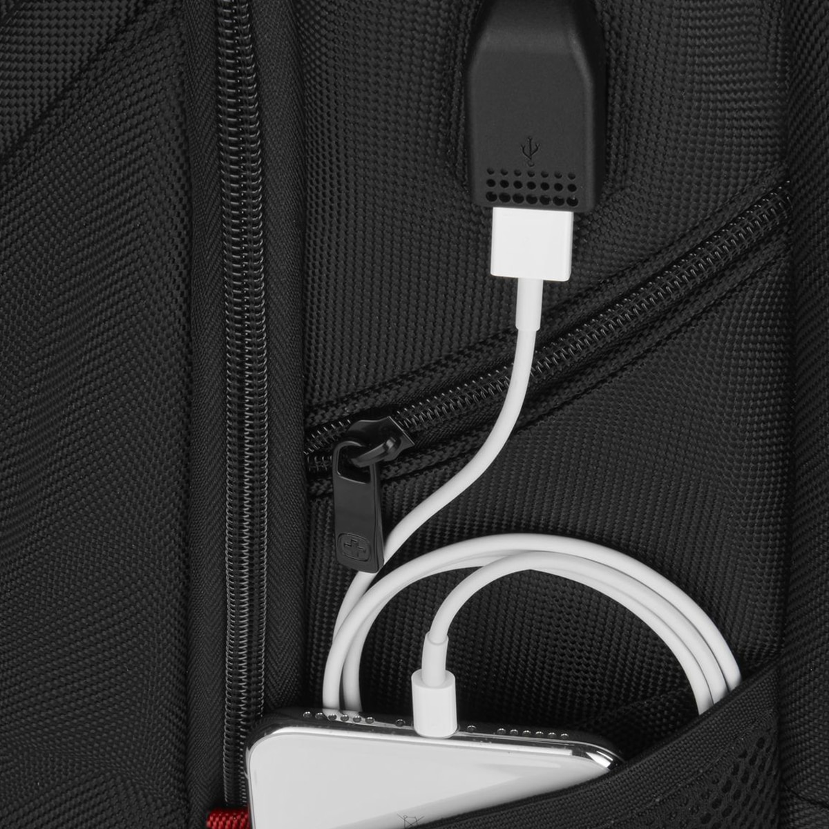 Mochila Wenger Balistic negra para portátiles de 16" Negro-4