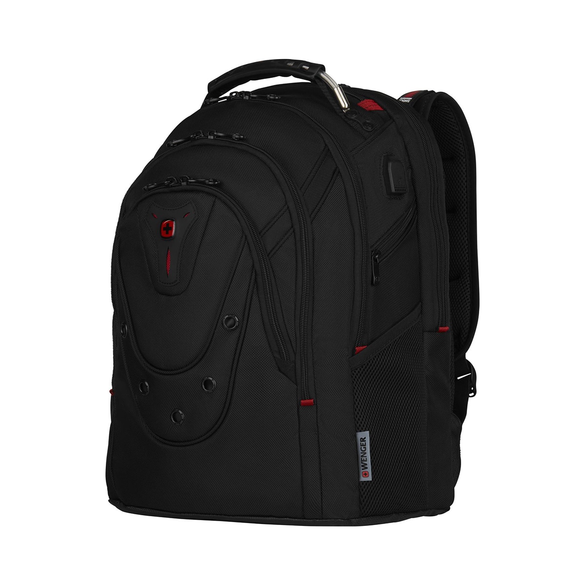Mochila Wenger Balistic negra para portátiles de 16" Negro-6