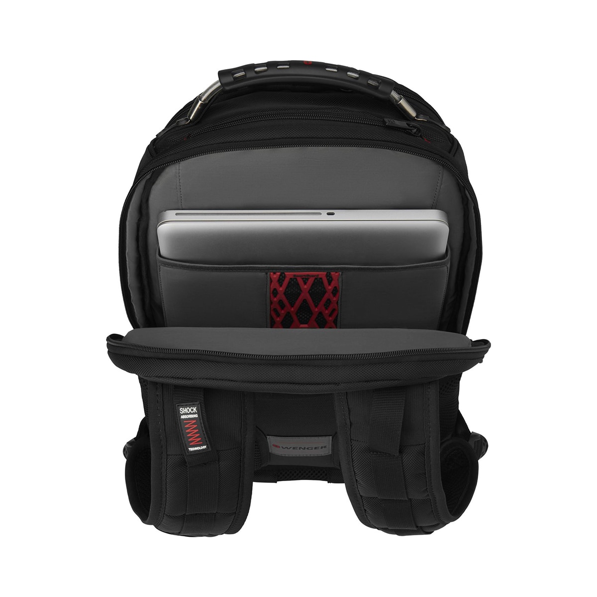 Mochila Wenger Balistic negra para portátiles de 16" Negro-7
