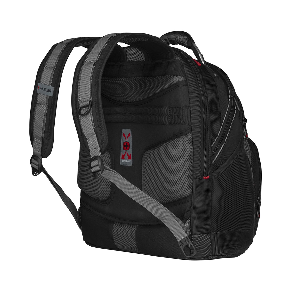 Mochila Wenger Sinergy negro/gris para portátiles de 16" Negro / Gris-6