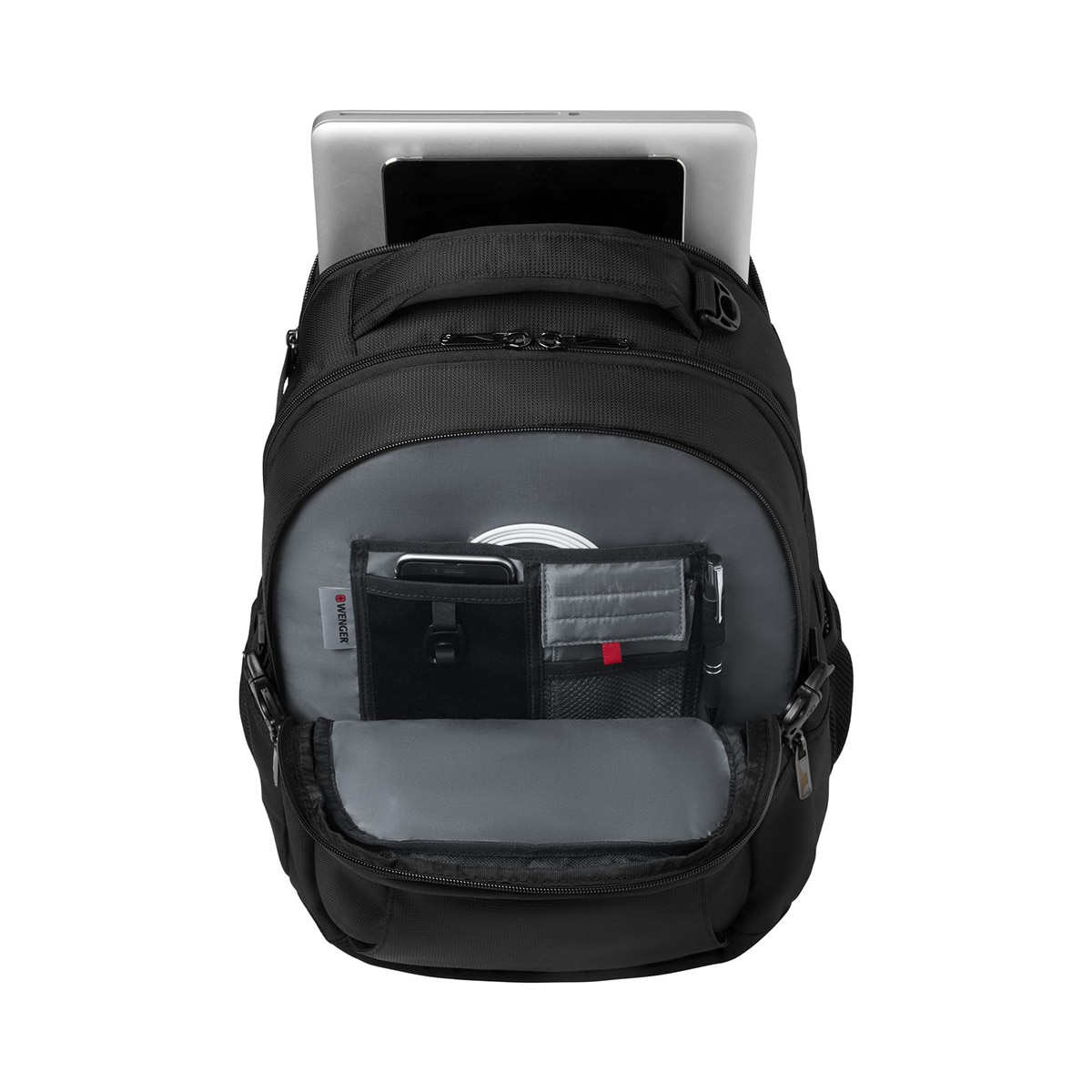 Mochila Wenger Sidebar negra para portátiles de 16" Negro-5