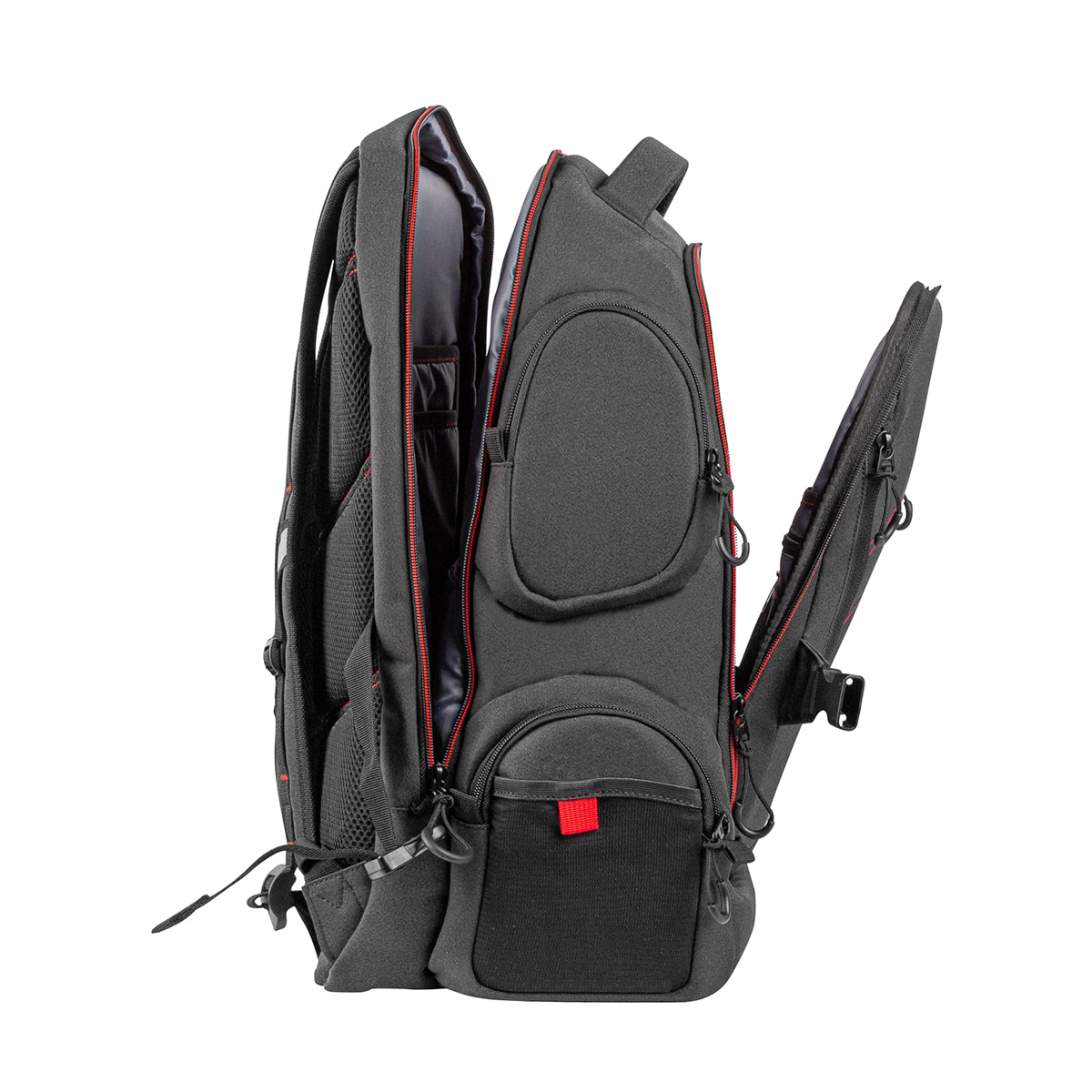 Mochila Gaming Genesis Pallad 550 negra para portátiles hasta 17,3" Negro-5