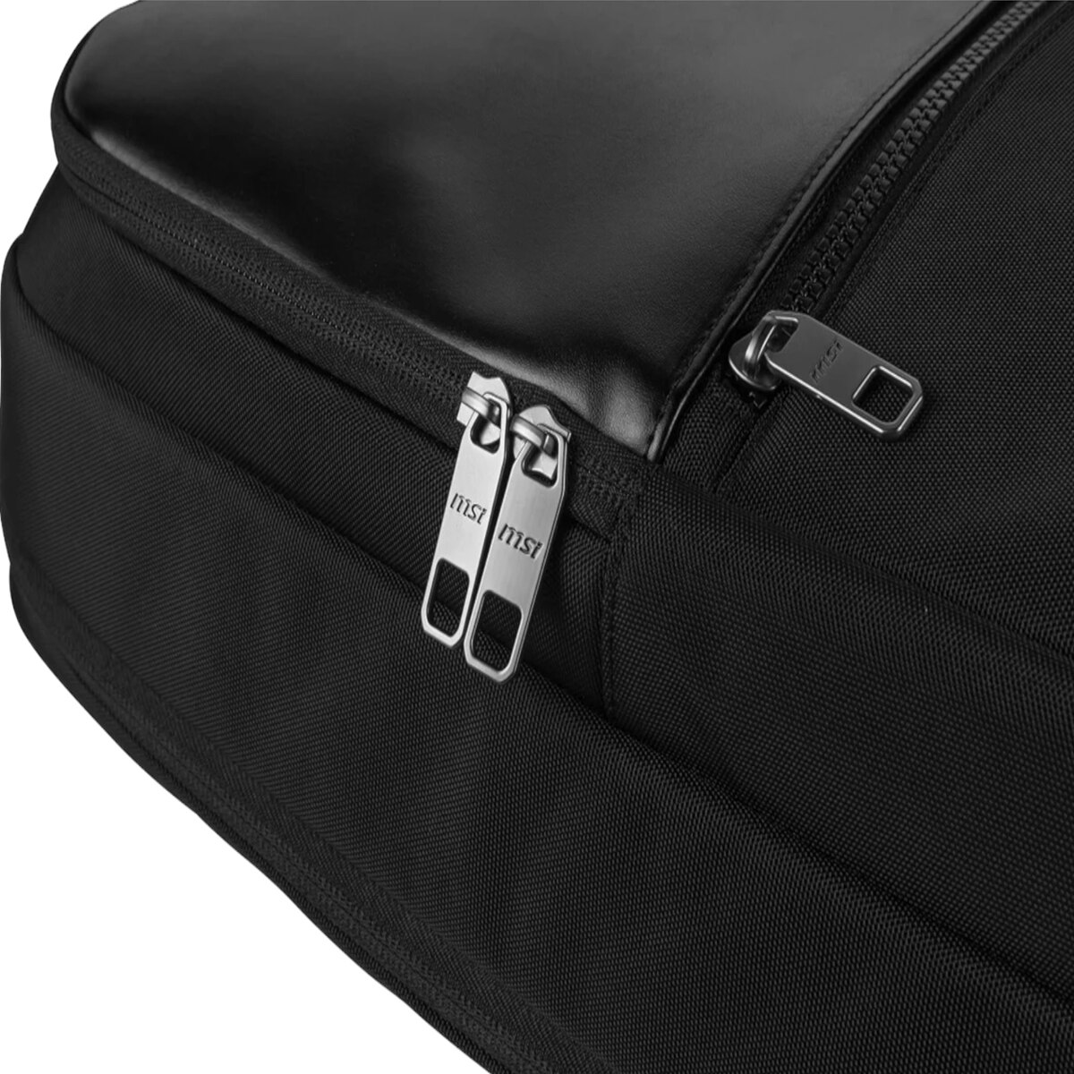 Mochila negra MSI Stealth Agent para portátiles hasta 17" Negro-4