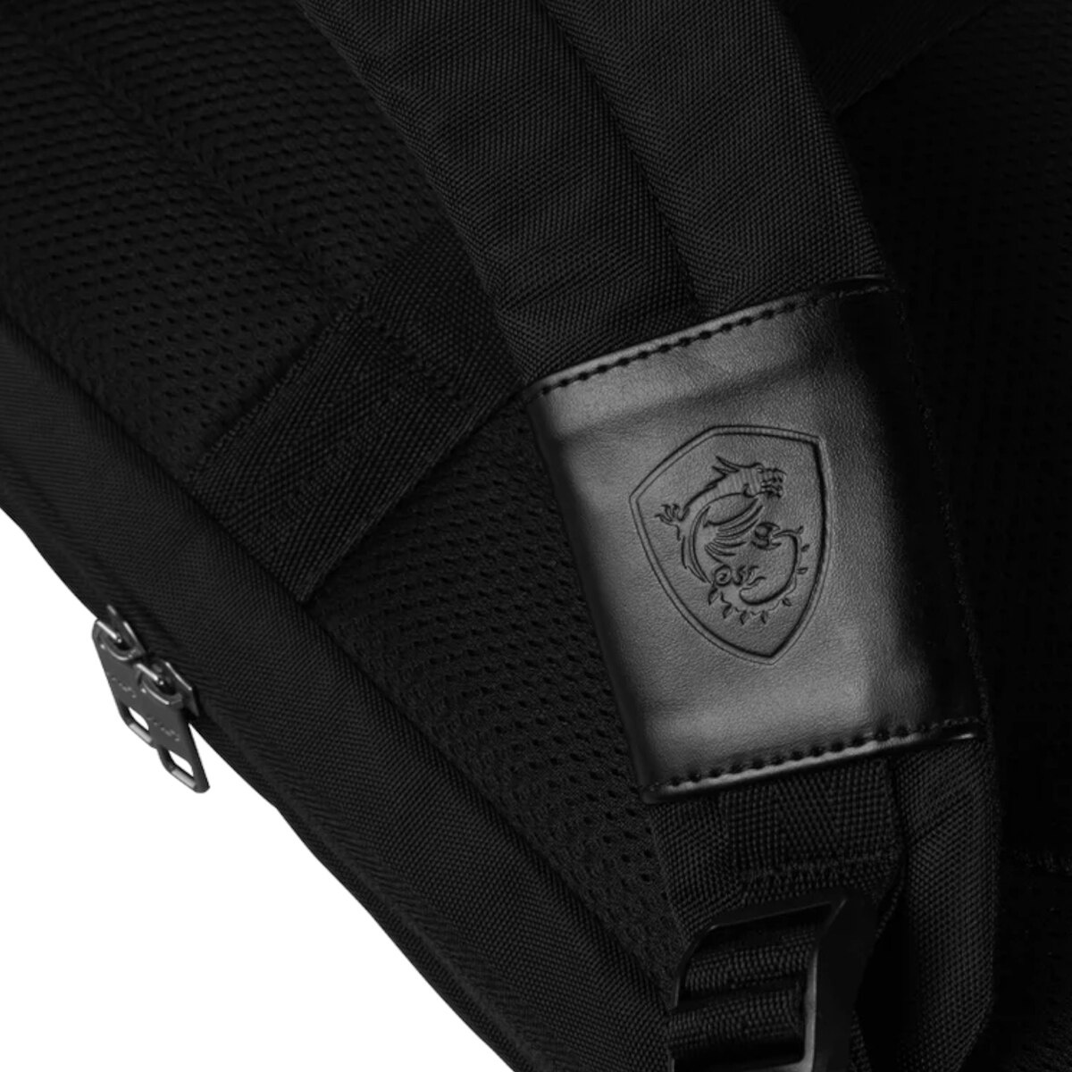 Mochila negra MSI Stealth Agent para portátiles hasta 17