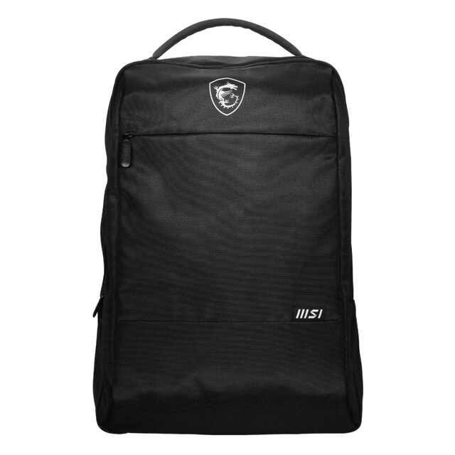 Imagen 0 de Mochila negra MSI Essential para portátiles hasta 17"
