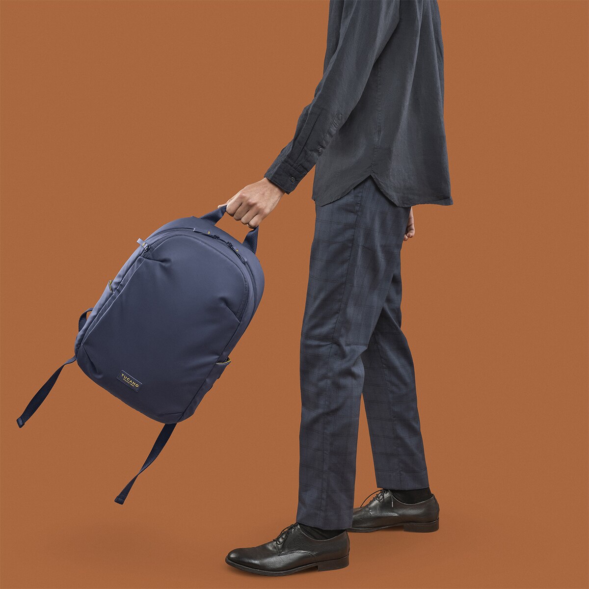 Mochila Tucano Láser azul para portátiles hasta 16" Azul-5