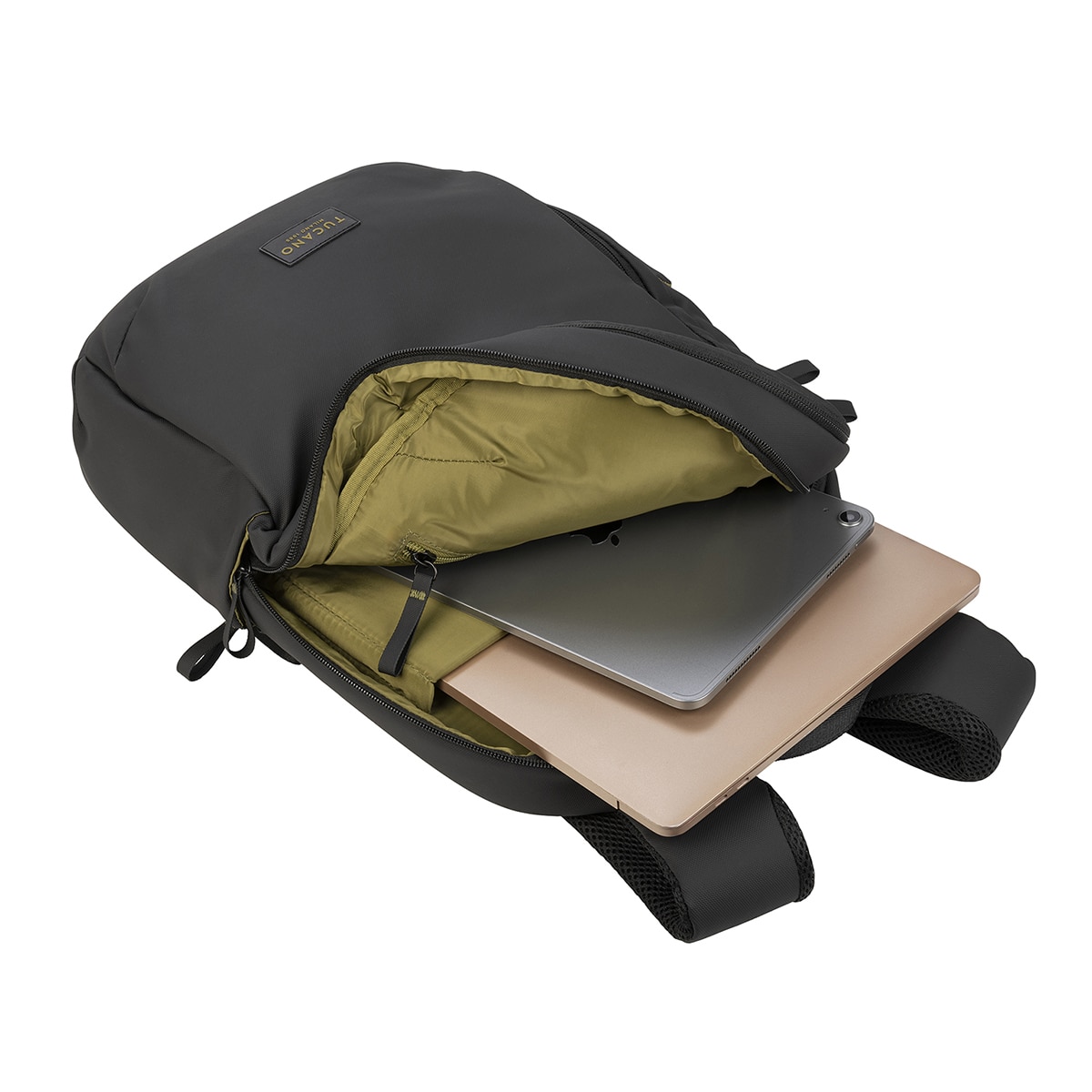 Mochila Tucano Láser negra para portátiles hasta 16" - Negro Negro-5