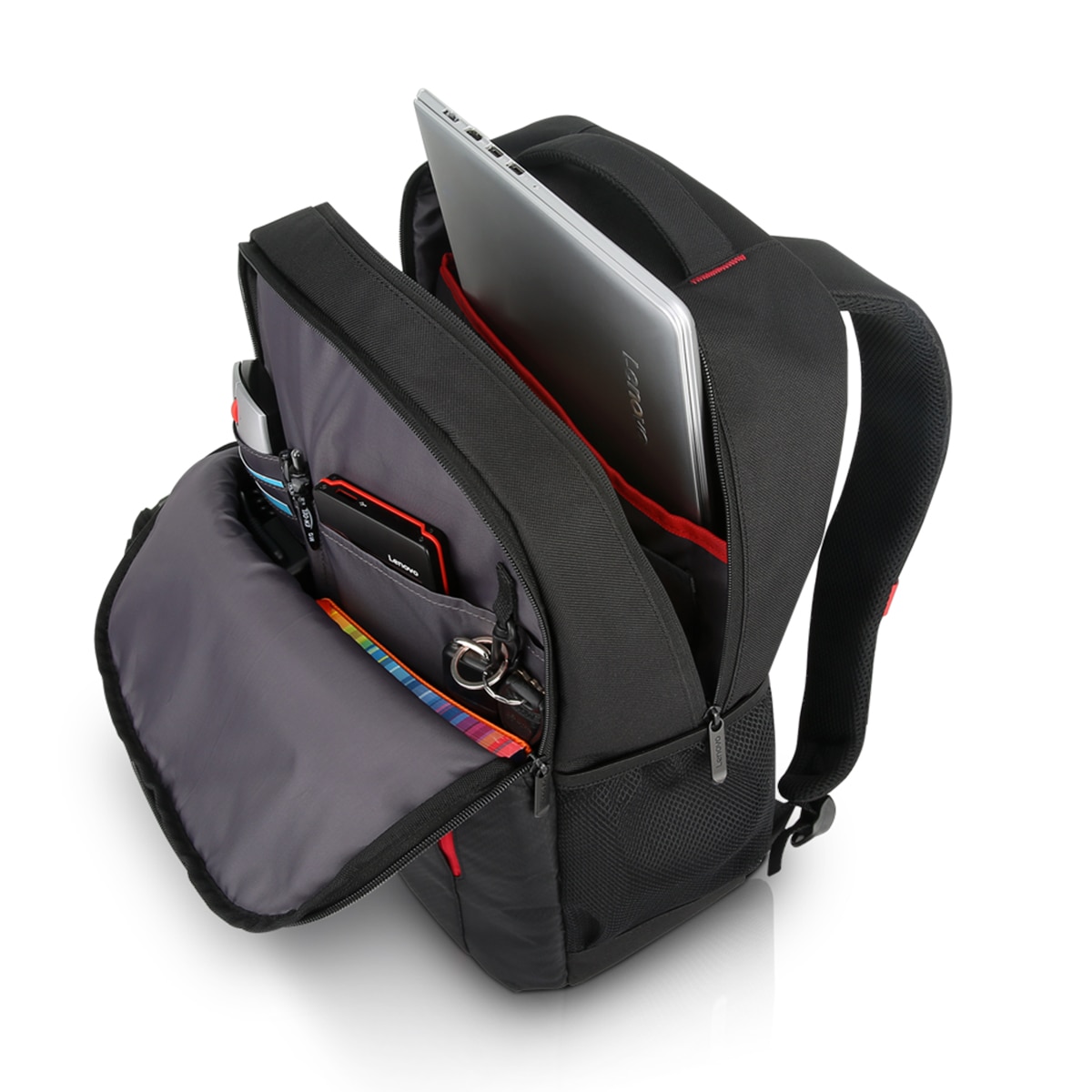 Mochila negra Lenovo B515 de uso diario para portátiles de 15,6" - Negro Negro-3
