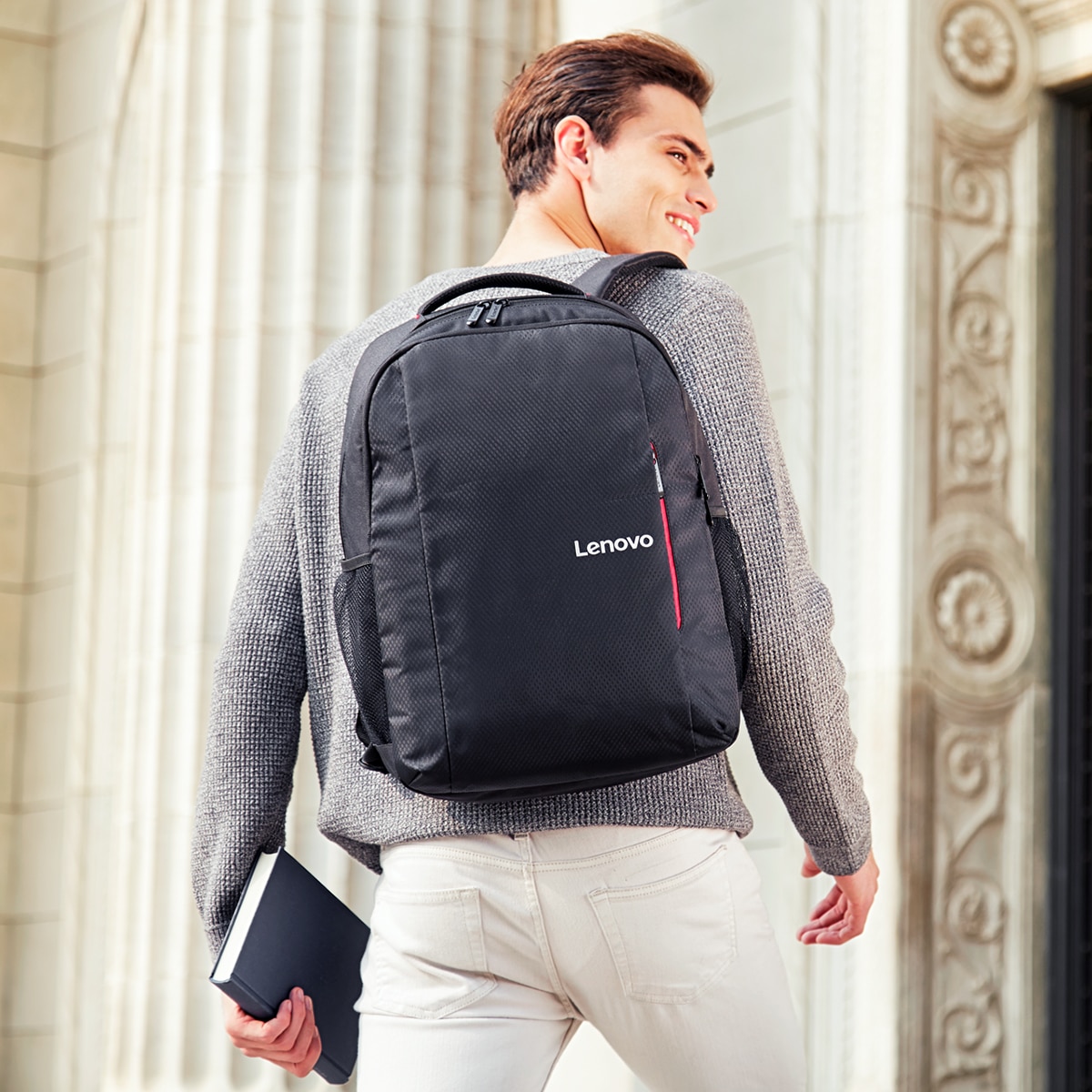 Mochila negra Lenovo B515 de uso diario para portátiles de 15,6" - Negro Negro-5