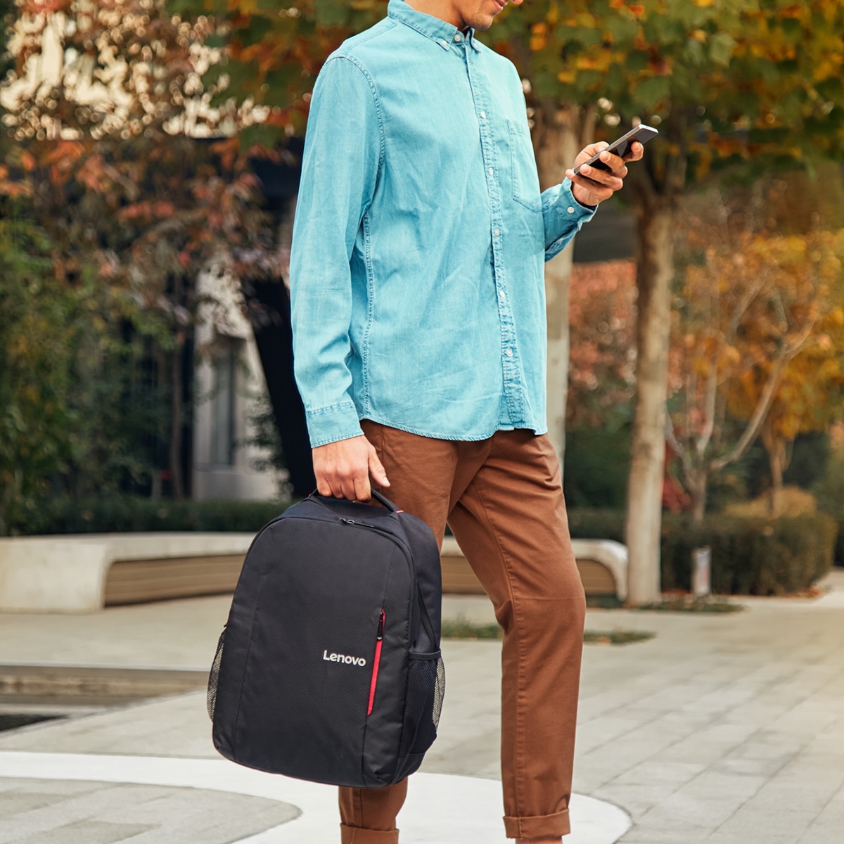 Mochila negra Lenovo B515 de uso diario para portátiles de 15,6" - Negro Negro-6