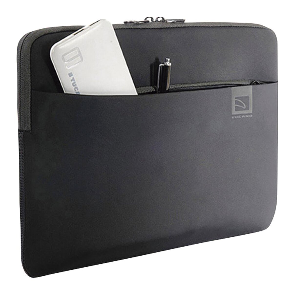 Funda negra neopreno Tucano Top para MacBook Pro 13, MacBook Air Retina 13 (2019), Mac Book Air 13 (2018 - 2020) Negro-1