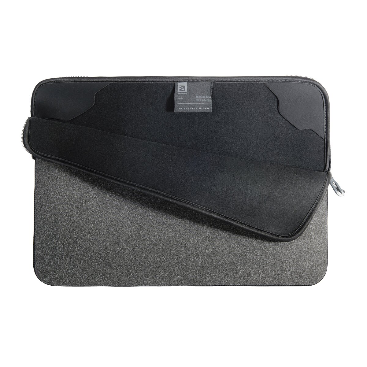 Funda negra neopreno Tucano Melange portátiles de 13,3 a 35,56 cm (13" - 14'') y MacBook Pro 15" Negro-2