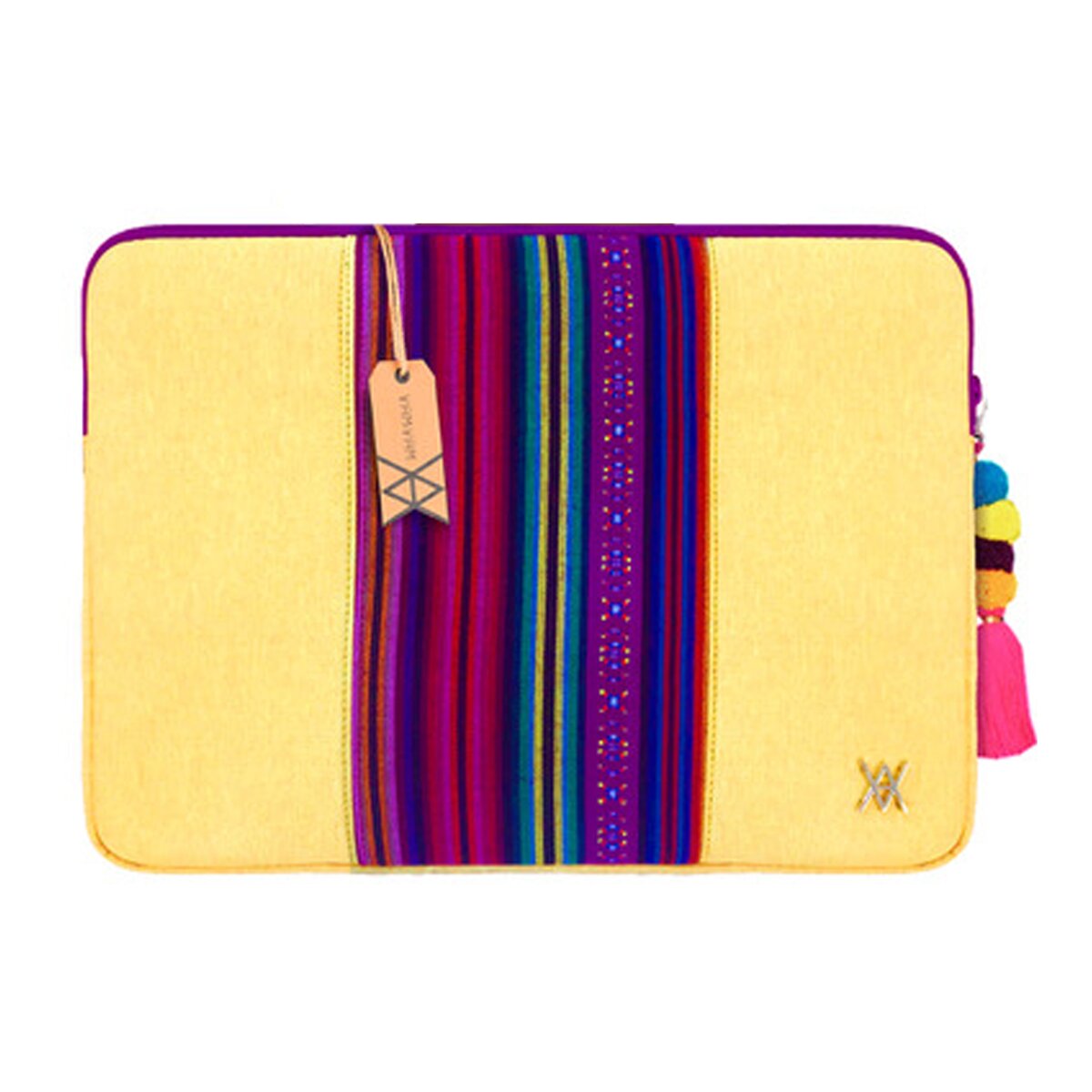Imagen 0 de Funda amarilla Vam Vam Lemonade para portátiles hasta 33,02 cm (13")