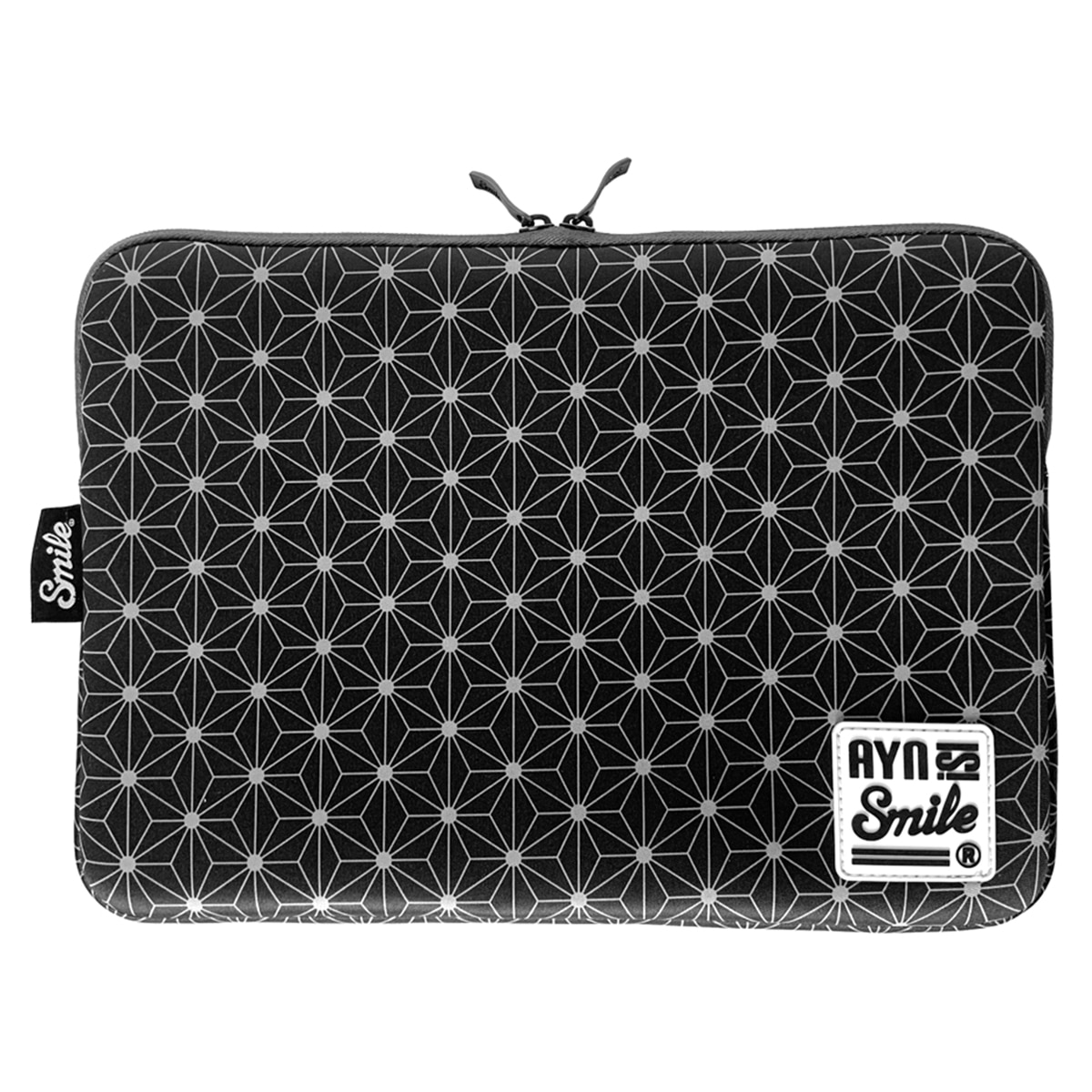Funda Sleeve de neopreno Smile Neo Nipon negro para portátiles hasta 13,3" Negro-1