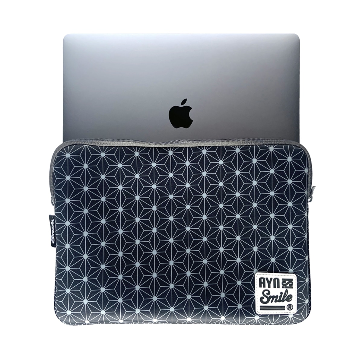 Funda Sleeve de neopreno Smile Neo Nipon negro para portátiles hasta 13,3" Negro-2