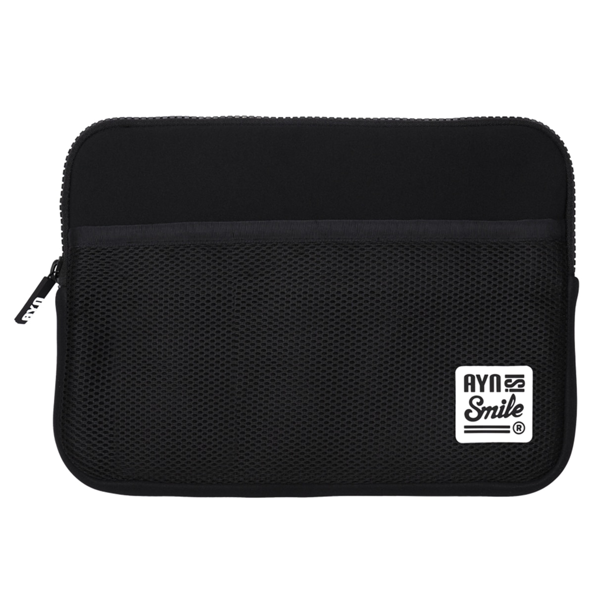 Funda Sleeve de neopreno Smile Fitness negra para portátiles hasta 15" Negro-1