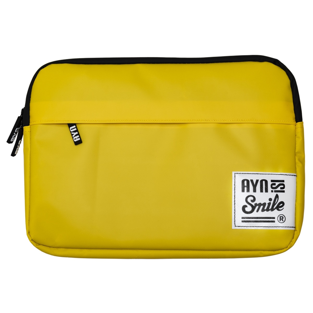 Funda Sleeve impermeable Smile Akira amarilla para portátiles hasta 14" Amarillo-1