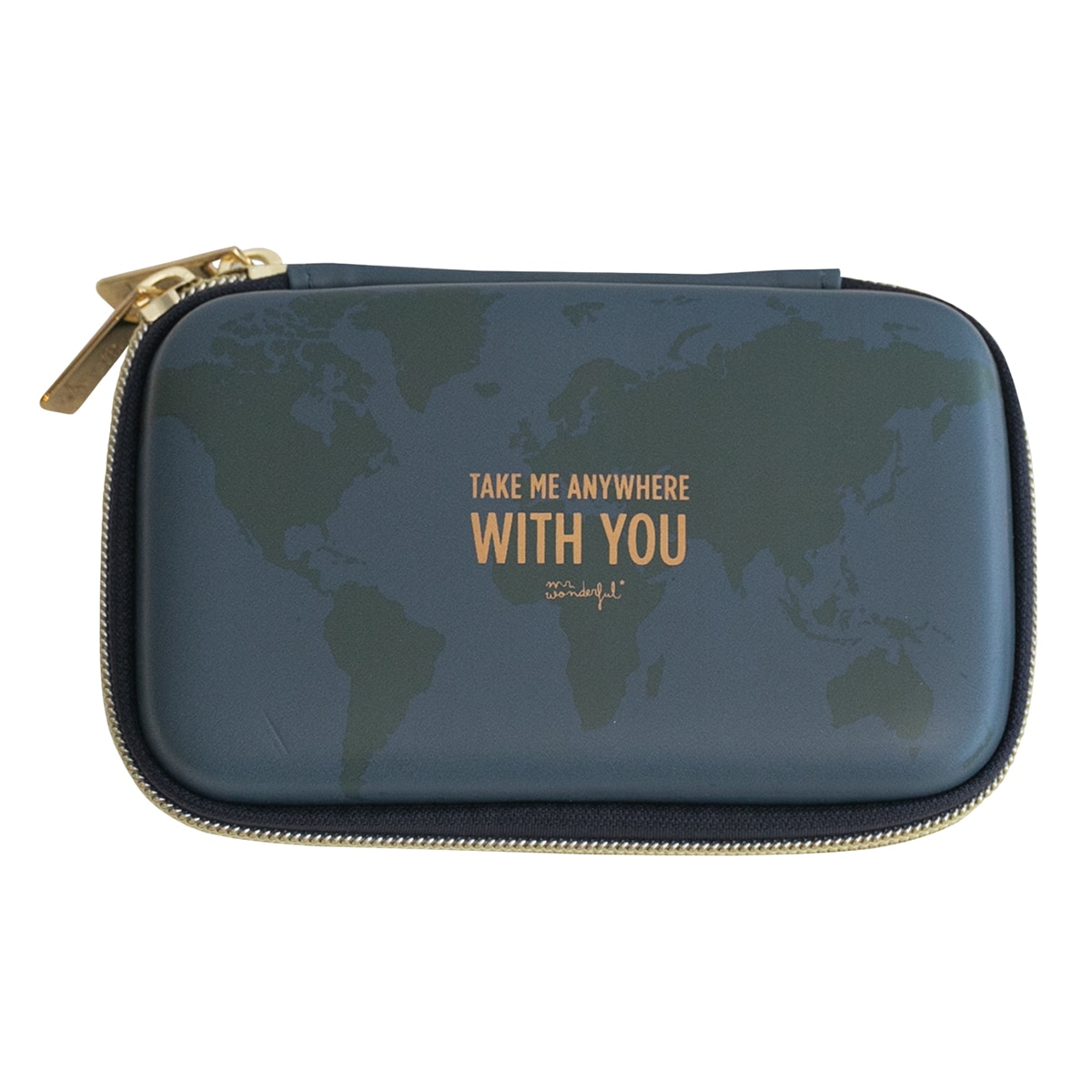 Funda para disco duro Mr Wonderful "Take me anywhere with you" 1