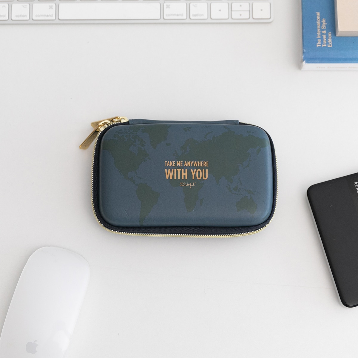 Funda para disco duro Mr Wonderful "Take me anywhere with you" 5