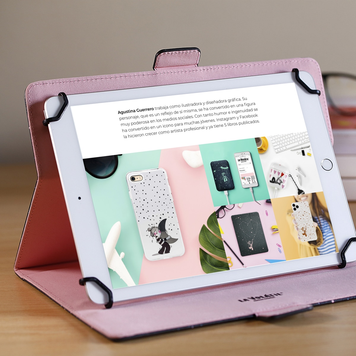 Funda La Volátil Estrellas para tablets de 10" 6