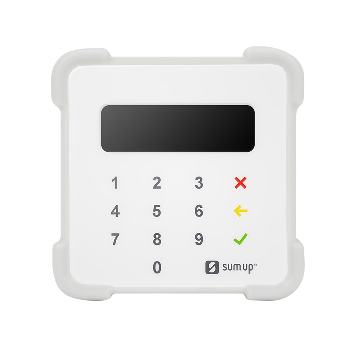 Carcasa gris claro Mobilis para datáfono SumUp Air 1