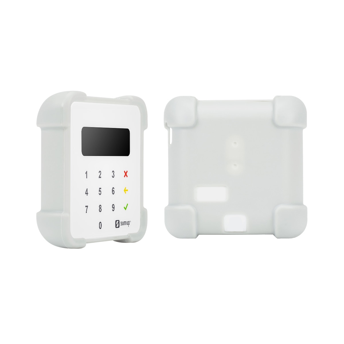 Carcasa gris claro Mobilis para datáfono SumUp Air 2