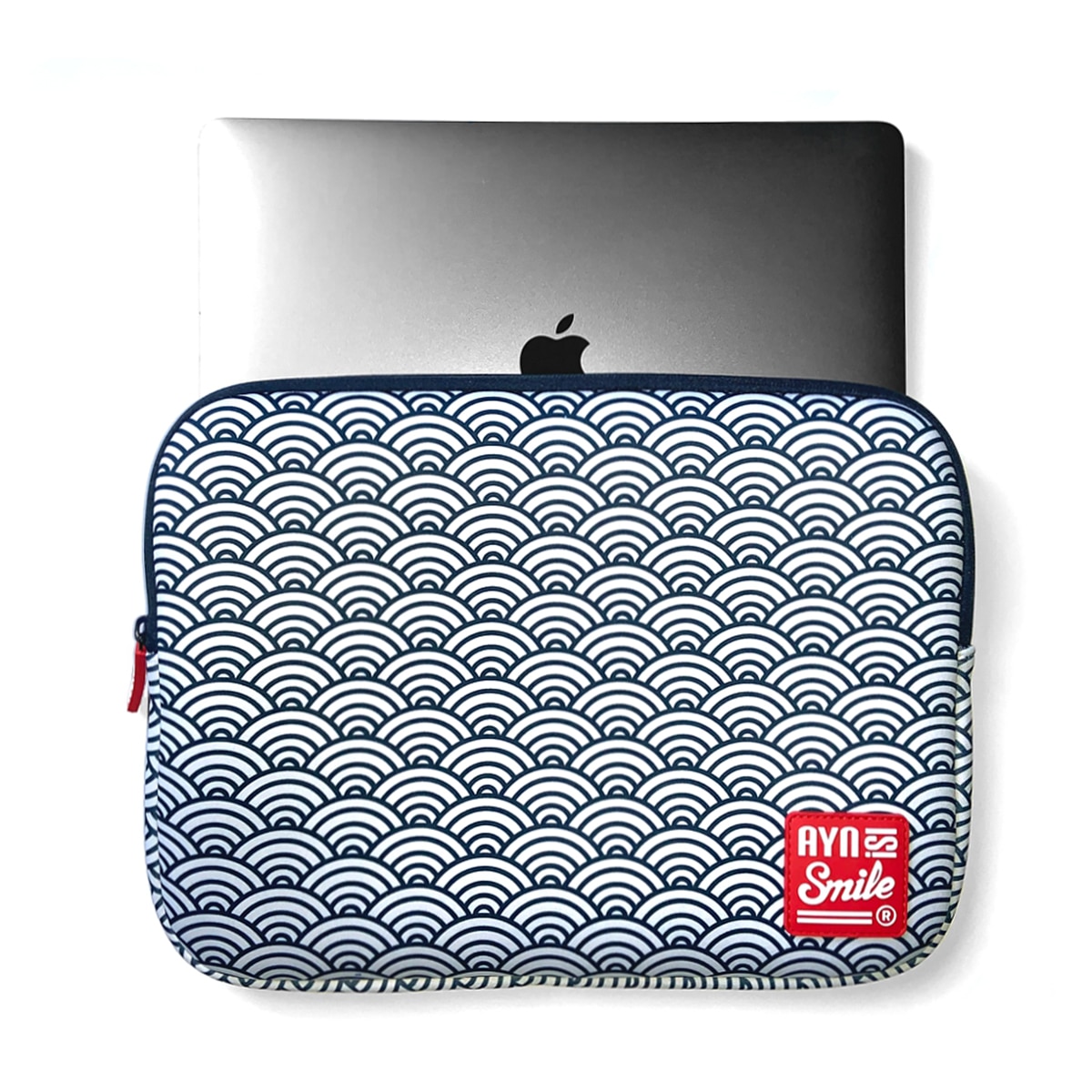 Funda Smile Kimono Azul Seigaiha para portátiles hasta 14" 7