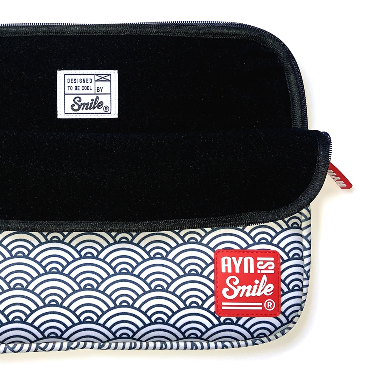 Funda Smile Kimono Azul Seigaiha + ratón inalámbrico para portátiles hasta 14" 7