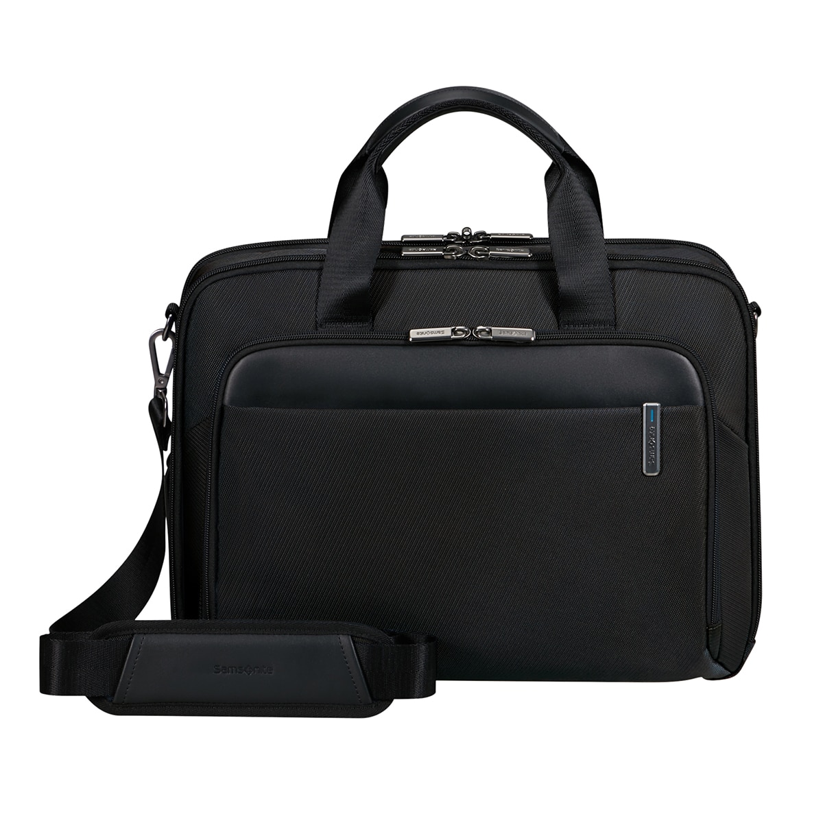 Imagen 0 de Maletín Samsonite Evosight negra con dos compartimentos para portátiles de 15,6"