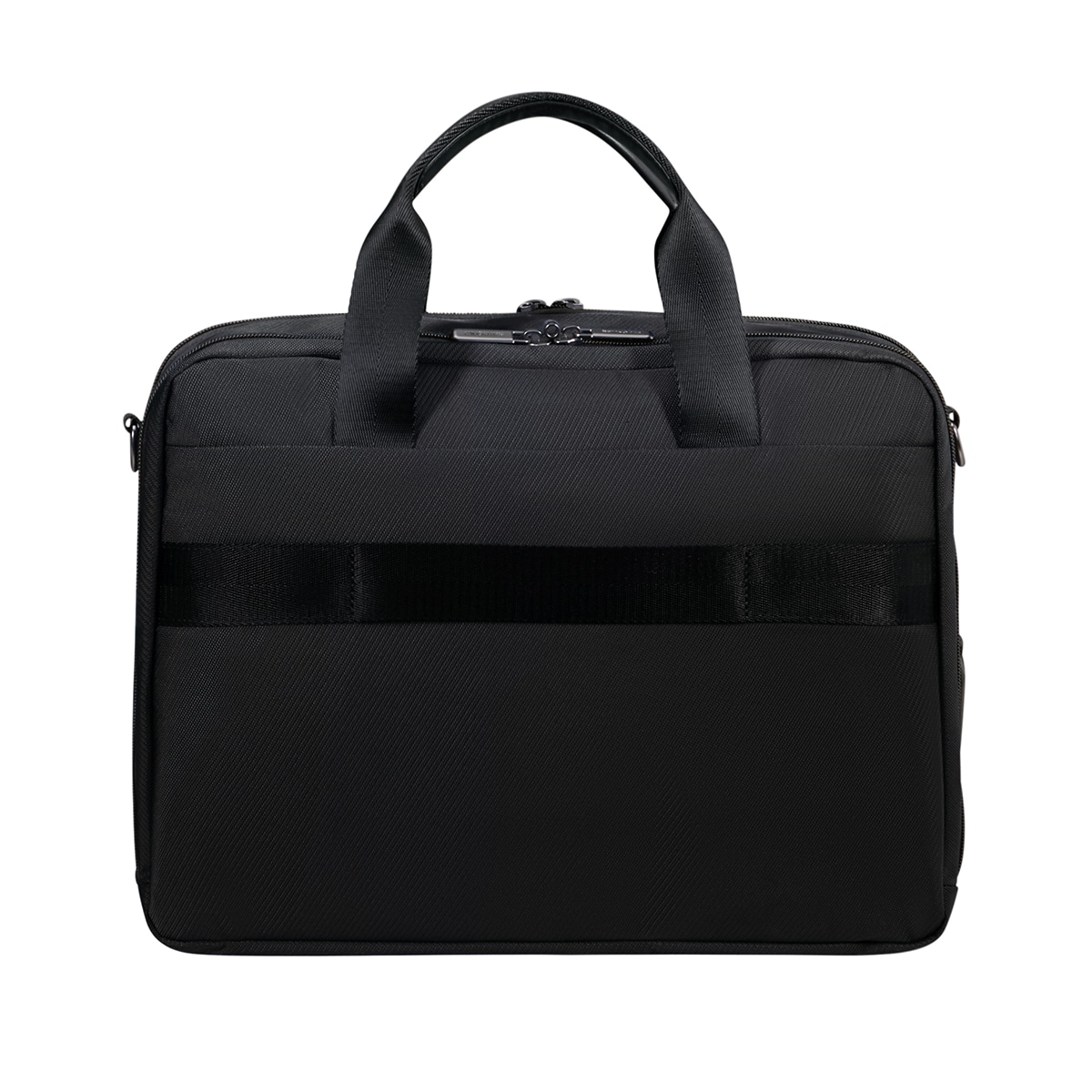 Maletín Samsonite Evosight negra con dos compartimentos para portátiles de 15,6" Negro-2