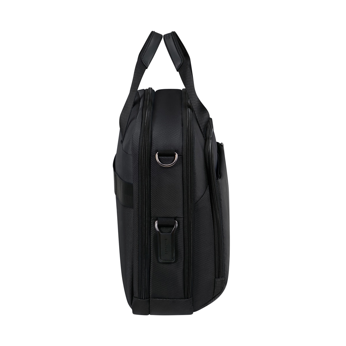 Maletín Samsonite Evosight negra con dos compartimentos para portátiles de 15,6" Negro-6