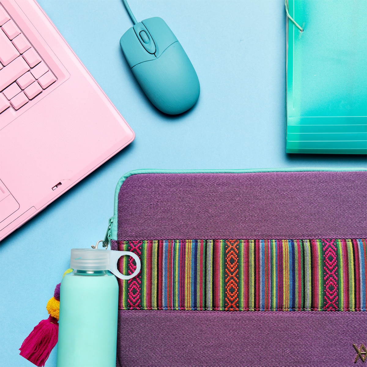 Funda Vamvam Essauira morada para portátiles hasta 16" Morado-6