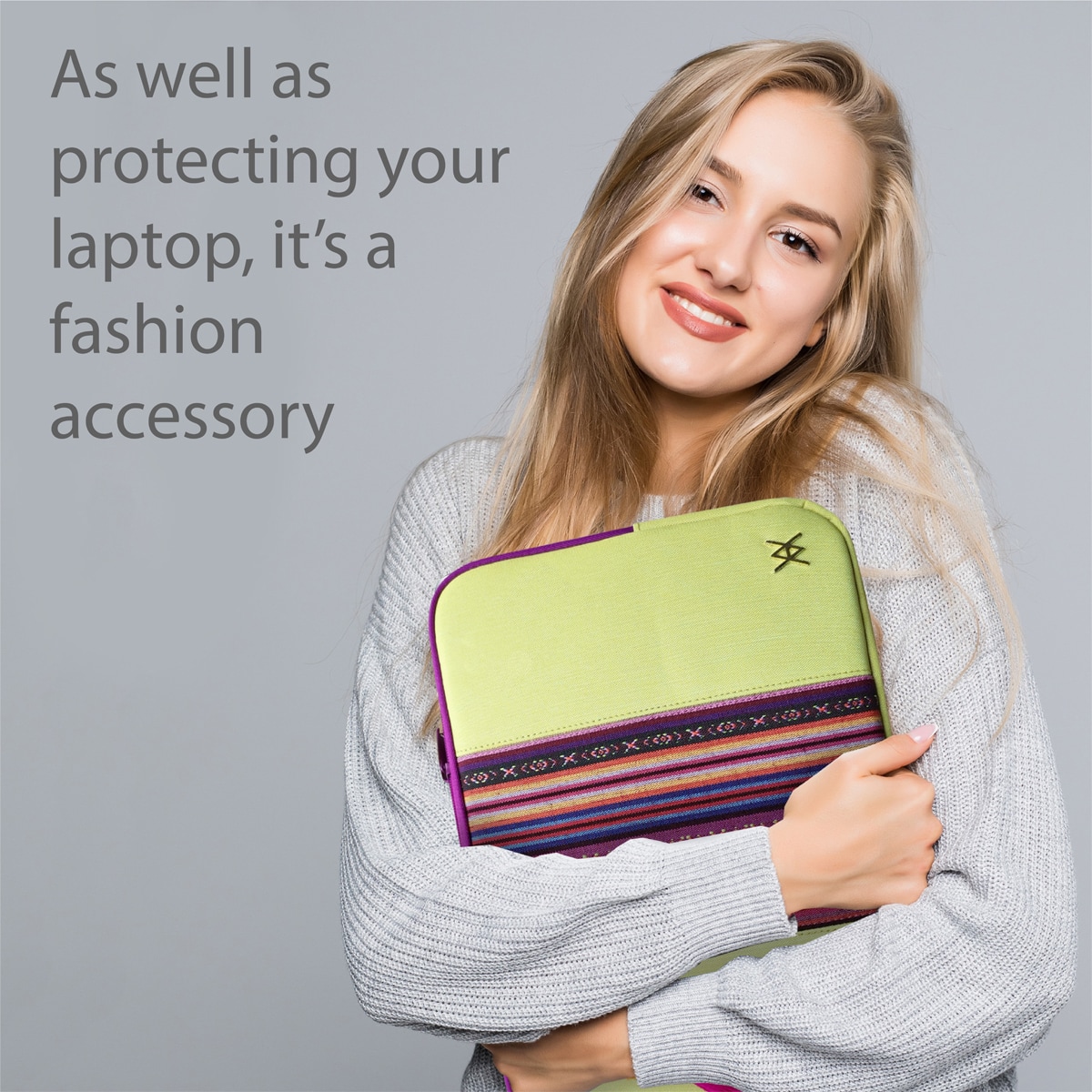 Funda Vamvam Lemonade amarilla para portátiles hasta 12" Amarillo-5